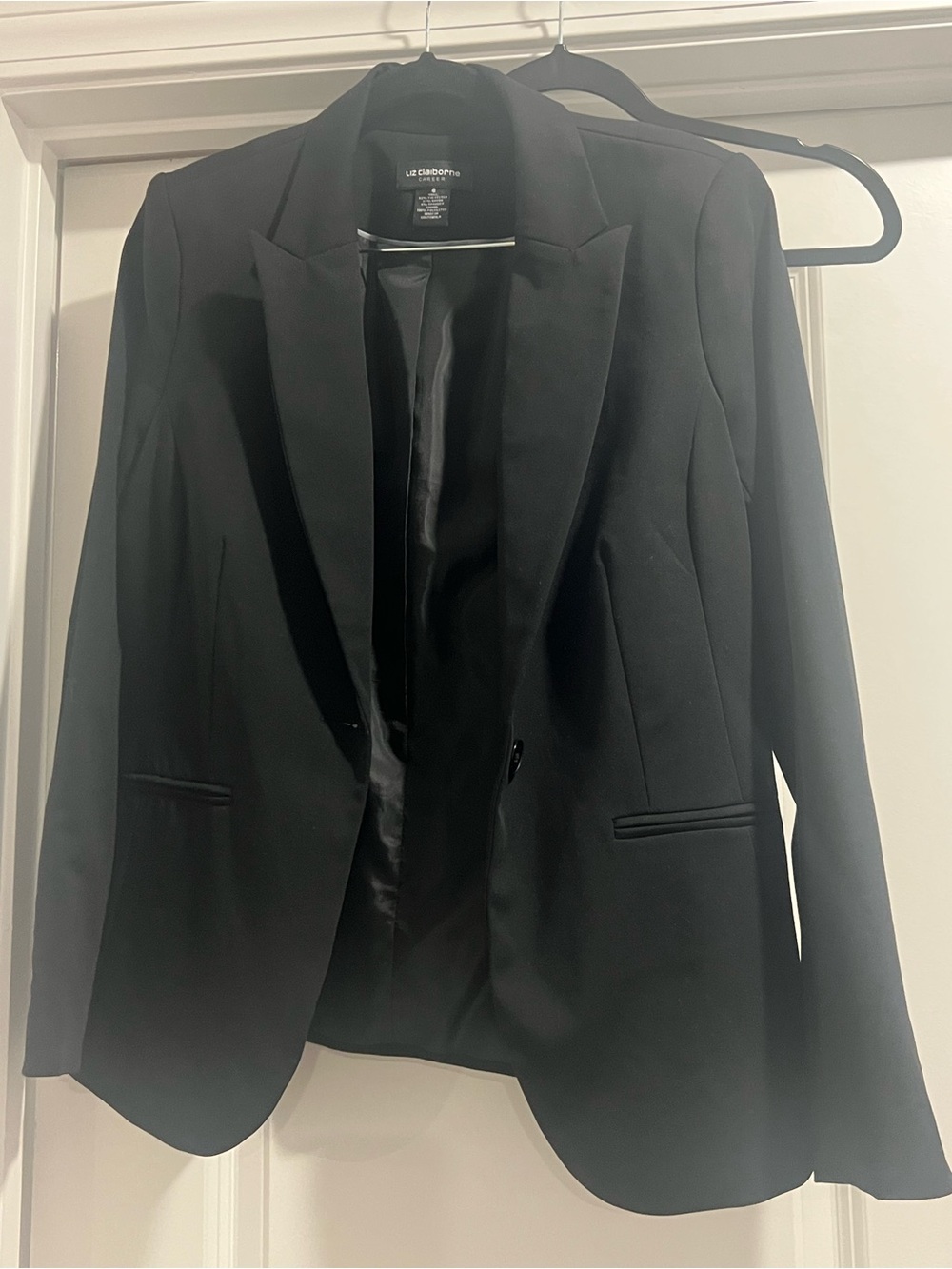 Liz Claiborne Black Tailored Women's Blazer